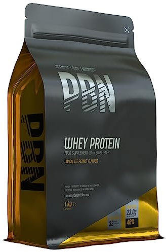PBN - Premium Body Nutrition PBN - Proteína de suero de leche en polvo, 1 kg (sabor manteca de cacahuete)