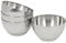 COM-FOUR® 4x Bol en métal - bol à dessert - bol décoratif - bol de service - bol à bonbons - bol pour sucreries - bol (4 pièces - Ø 13cm)