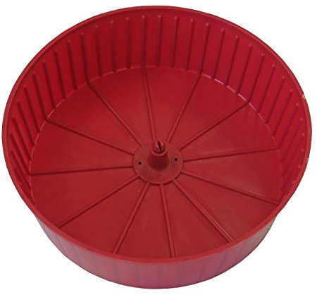PETGARD Hamsterrad Hamsterlaufrad Hamsterrolle Laufrad für Nager rot 19 cm