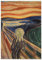 Panorama Poster Edvard Munch Der Schrei 21x30 cm - Gedruckt auf 250g-Papier - Wandbild Wohnzimmer - Papierplakat Schlafzimmer