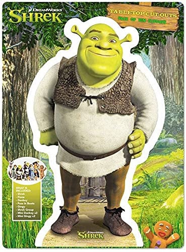 empireposter Shrek - Table Tops - Pappaufsteller Standy - 9 kleine Tischaufsteller Partydeko