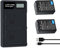 OYOMBA 2-Pack EN-EL25 Batteria Ricaricabile Compatibile con Z50, Z 50, e Doppio Caricabatterie USB per Batteria ENEL25/EN-EL25a/4241, Z FC Mirrorless, Fotocamera Digitale Serie Z