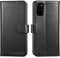 LENSUN Echtleder Hülle für Samsung Galaxy S20 Plus, Handyhülle [Echtes Leder] [Magnetverschluss] [RFID Schutz] Lederhülle Handytasche für Samsung S20 Plus 5G - Schwarz