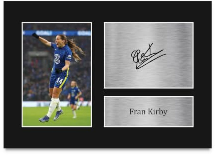 HWC Trading A4 Fran Kirby Geschenke Gedrucktes Signiertes Autogramm Foto für Frauenfußball Anhänger and Fans - A4