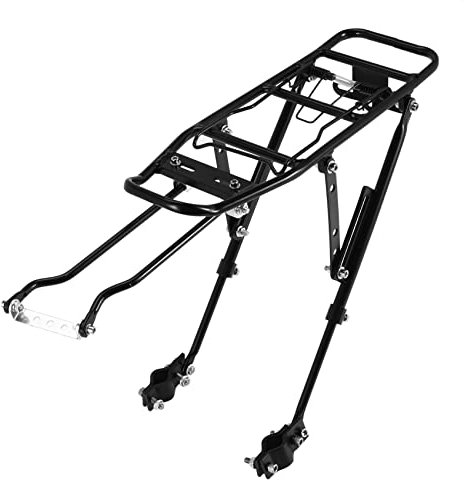 Jufjsfy Porte-bagages de vélo - Frein à disque en alliage - Porte-bagages - Vélo de course pliable - Porte-bagages