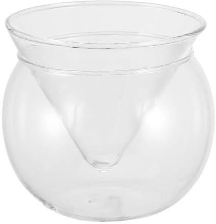 SHERCHPRY 1Pc Boule Verre À Cocktail Expresso Verres À Martini Verres À Martini Sans Pied Verres À Martini Refroidisseur Sphère Cocktail Titulaire De Cocktail Maison Tasse En Verre Cocktail