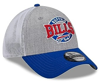 New Era M 3930HEATHER E3 Buffalo Bills OTC Baseball Cap, MED Blue, L