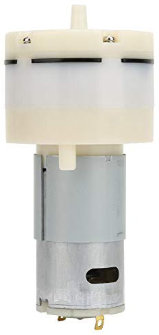 TICFOX DC12V Micro Pompa Ad Aria, 12L/Min Industriale Pompa a Vuoto a Membrana Mini Pompa Ad Aria Elettrica Vuoto Silenziosa Pompa per Dispositivi Medici, Apparecchiature Industriali