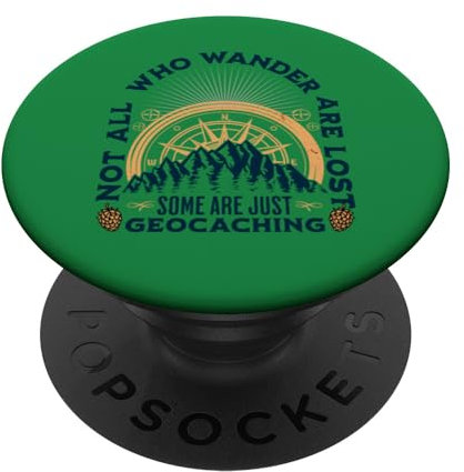 Versteckte Entdeckungen Outdoor GPS Geocaches Jagd PopSockets mit austauschbarem PopGrip