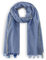 CODELLO Damen Schal aus Organic Cotton mit gewebter Bordüre