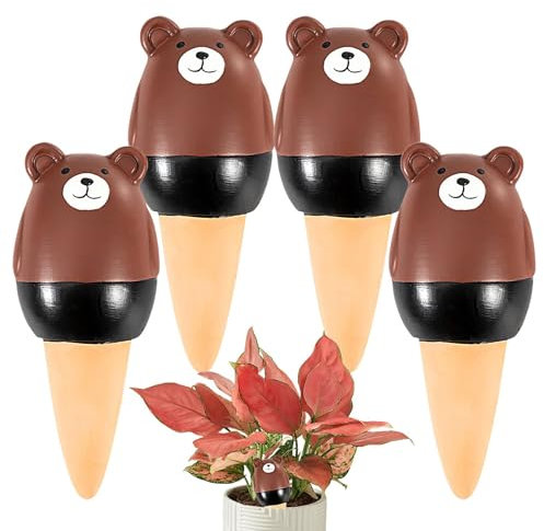 Estacas de riego automático | Estacas de goteo de riego automático enchufables | Regador vertical eficiente para aloe, cactus, suculentas, margaritas, orquídeas