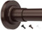 Yeabett Gardinenstange Ohne Bohren, 48-190.5cm Duschvorhangstange Teleskopstange Klemmstange für Gardinen, Vorhangstange Bronze