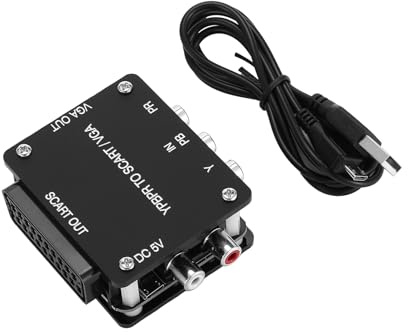 Cpolebev YUV vers RGBS YPBPR vers SCART YPBPR vers VGA Component Transcoder Converter Console de, RGBS to Color Difference Composant