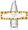 ANATTASOUL 30 Etichette Personalizzate, Girasole e Ape Etichette for Bottiglie, Compleanni, Battesimo, Matrimonio, Bar, Mitzvah, Decorazione, Autoadesiva, Confezione di Caramelle