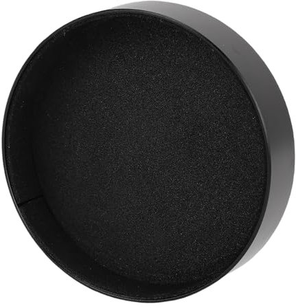 Plyisty Metal Front Lens Cap Aluminium Alloy Lens Cover for Q Q2 Q3 with Soft Cushioning Protects from Dust Dirt Fingerprints (Black)
