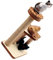 JUMPLAWN 1Juego Mini Casa Árbol de Madera para Gatos Juguete de de Gato Decorativo Muebles Miniatura para Casa de Muñecas Diseño Realista y Artesanal para Sala de Estar