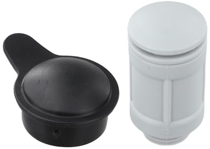 FACAIIO Valve d'air et couvercle de rechange pour entrée de piscine Intex pour piscine en plastique et kit de réparation pour piscines hors sol