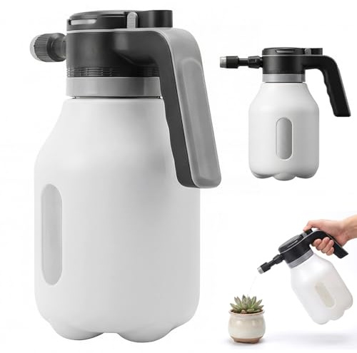 Flacon Pulvérisateur Électrique De 2 L, Pulvérisateur Mousse Voiture, Pulverisateur De Jardin, Automatique, Portable, avec Buse Réglable avec Batterie Rechargeable pour Jardinage Et Nettoyage