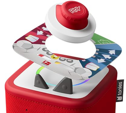 tonies Tonieplay Game – Stadion Duell: Bundesliga, Interaktives Fußball-Hörspiel & Multiplayer-Spiel für Kinder ab 7 Jahren, Spielzeit ca. 120 Minuten