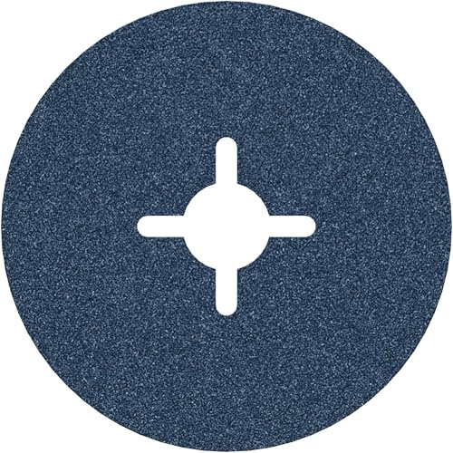 Bosch PRO R574 Fiberscheibe, 115 mm, G100 | für Stahl, Stahl, Körnung 100, Professional Zubehör Kleiner Winkelschleifer