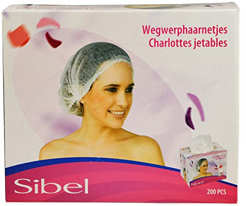 Sibel Boîte 200 charlottes jetables