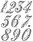 Viva Decor 14 x 18 cm Jahrestag Figuren Silikon Stempel, Mehrfarbig