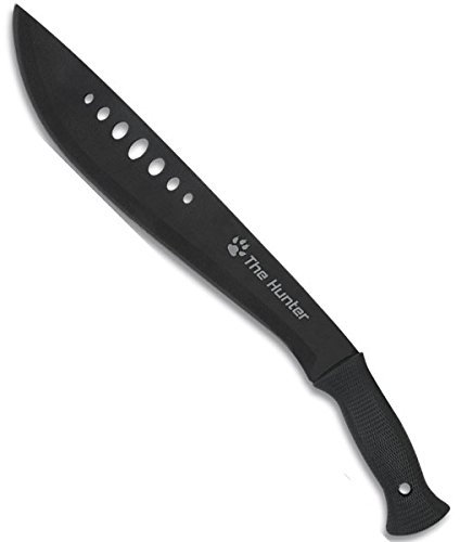 Kukri Machete 48 cm, schwarz (frei ab 18 Jahre!)