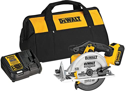 DEWALT DCS391P1 20V MAX Lithium Ion Circular Saw Kit by DEWALT