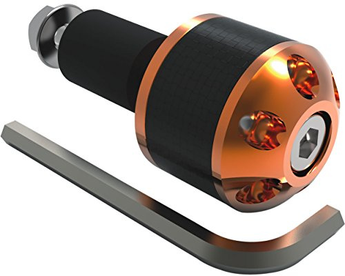 Oxford Carb-Ends Lenkergewichte Gelb