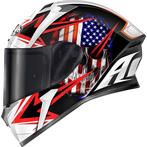 Airoh Valor Motorradhelm, rot