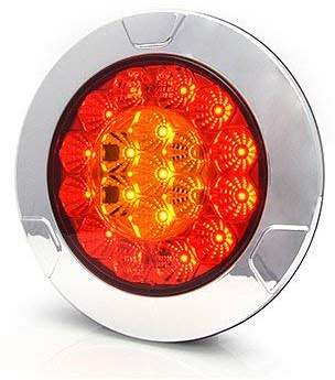 Multifunktionale hintere LED-Lampe 3 Funktionen 12V-24V (980)