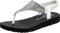 Skechers Damen Meditation-Rock Crown Knöchelriemchen Sandalen, Weiß (White Wht)