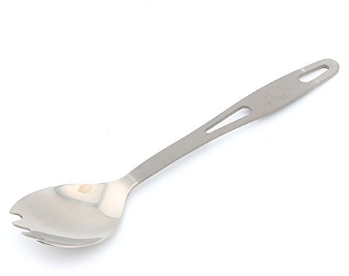 TOAKS Ultralight Titanium Tableware Outdoor Flatware Cutlery Fork and Spoon