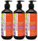 Natural Solution Dr. Barbara Hendel Lot de 3 gels douche à l'huile de lavande bio avec sel rose de l'Himalaya, relaxant et purifiant 500 ml chacun