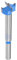 sourcingmap Forstnerbohrer 19 mm, Wolframcarbid Holz Lochsäge Schneckenöffner, Holzbearbeitung Scharnier Loch Bohren Bohrer Bohrer Cutter (blau, grau)