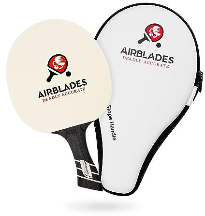 AB-6000 6 Star Profi Ping Pong Paddel für Indoor und Outdoor Tischtennis mit Tragetasche