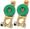 GTIWUNG Staccabatteria Auto, Set di Morsetti per Batterie, Morsetto Interruttore Stacca-batteria, Batteria Terminali, Attacco Rapido, Connettore a Scollegamento Rapido Batteria, Blu