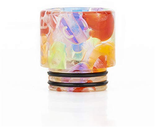Mundstück Drip Tip Multicolor Candy Look Lava Verdampfer Resin Vape