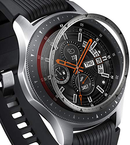 Ringke Inner Bezel Styling Kompatibel mit Galaxy Watch 46mm / Galaxy Gear S3 Frontier & Classic Lünette Ring Schutz Kratzfest [01]