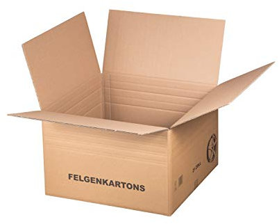 karton-billiger Felgenkartons Komplettradkartons für 15-22 Felgen - je 4 Stück (Felge 21 57,5x57,5x36,5cm)