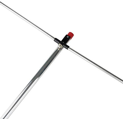 Thunderpole Dipole | 66-500 MHz Multi Band Base Antenna | Covers FM Broadcast, PMR, 2m, 4m, 70cm, Airband, Marine Bands