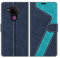 MOBESV Hülle für Nokia 5.4 Handyhülle, Lederhülle mit Kartenfach, Klapphülle mit Ständer, Flip Case Handytasche Schutzhülle, Modisch Blau