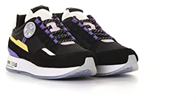 NORTH SAILS Damen RW-03 RECY Oxford-Schuh, Schwarz Gelb Violett, 40 EU