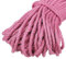 Uiopa Spago Juta 5mm x 10m, Spago Grosso Naturale Corda Canapa Colorato, 3 Fili Corda Iuta per Tiragraffi per Gatto, Artigianato Fai-da-Te, Giardinaggio, Decorazione Domestica (Rosa)