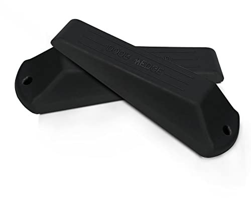 KEPLIN Rutschfester Türstopper aus Gummi, moderner Stil, robuster Türkeil für Zuhause, Büros, Schulen und Geschäfte, geeignet für alle Oberflächentypen, 2 Stück
