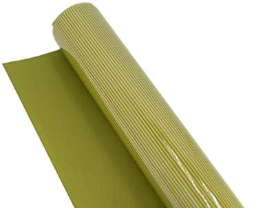 STAR Geschenkpapier gestreift 70cm x 2m Rolle beidseitig glänzend matt Packpapier Bastelpapier lindgrün olivgrün
