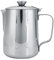 Uadme Brocca per schiumare il latte,in acciaio inox,con coperchio,per cappuccino,espresso,latte,caffè,arte,lavabile in lavastoviglie (600 ml)
