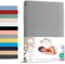 Livessa Spannbettlaken 180x200cm aus Baumwolle Single-Jersey Stoff 140 g/m², Spannbetttuch/Bettlaken, Oeko-TEX Zertifiziert (M24M05FF9),Ultra weich