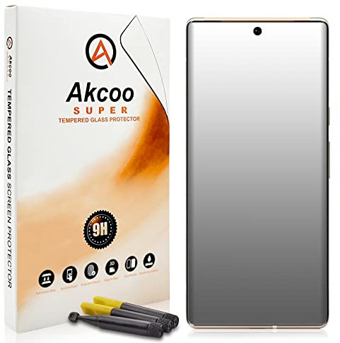 Akcoo Matt Schutzglas für Pixel 6 Pro - 2 Stück,Blendschutz,Anti-Fingerabdruck,Sensible und sanfte Berührung,Auf Mobile Gaming zugeschnitten