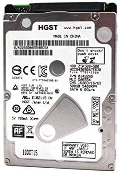 HGST Cinemastar Z5K500 - Hard disk da 500 GB, 5400 rpm, SATA III, 32 MB cache da 2,5 HCC545050A7E630 (Ricondizionato)